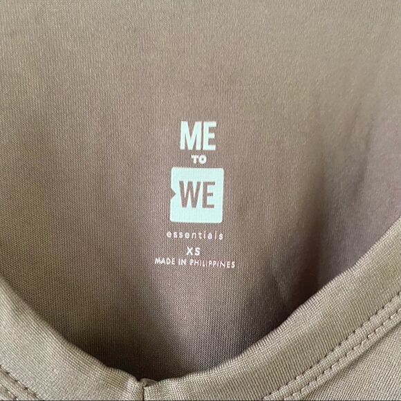 Pacsun Me to We Tan Cold Shoulder Top - Picture 7 of 7